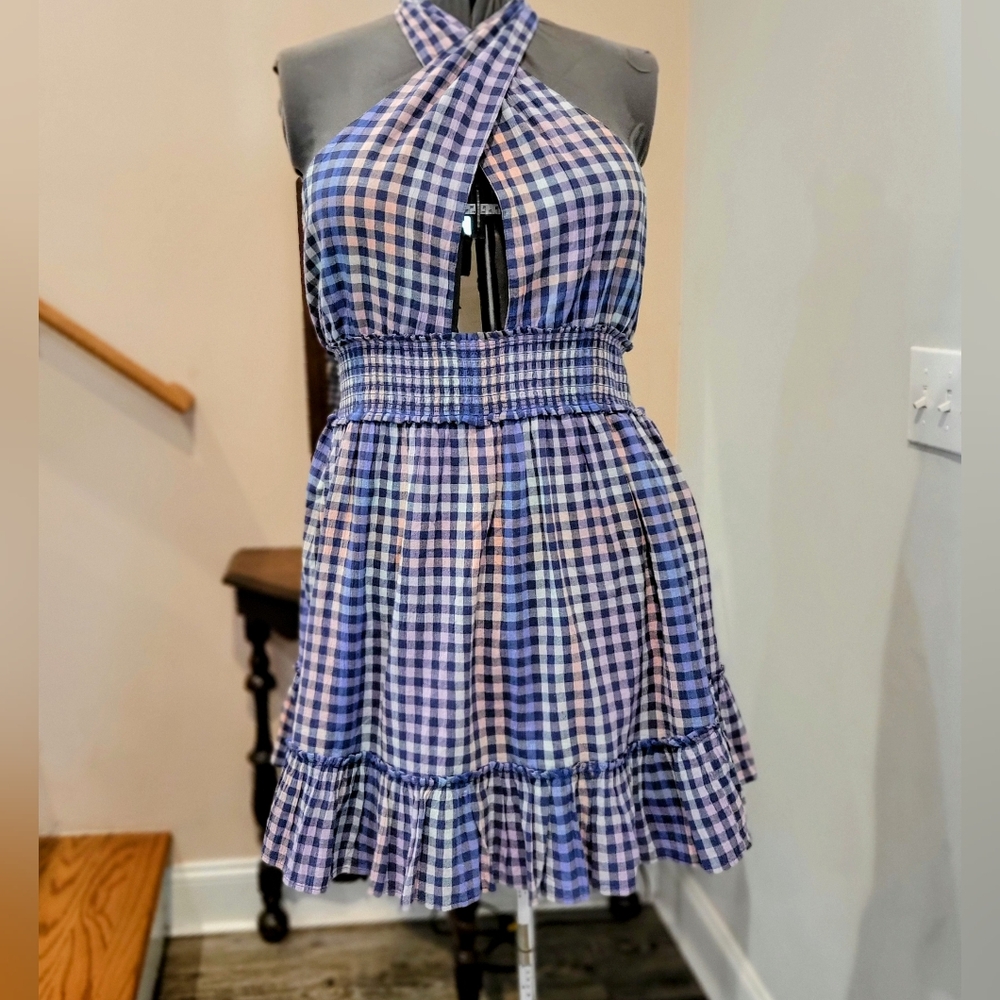 NWOT XXL Aerie Cotton Halter Dress